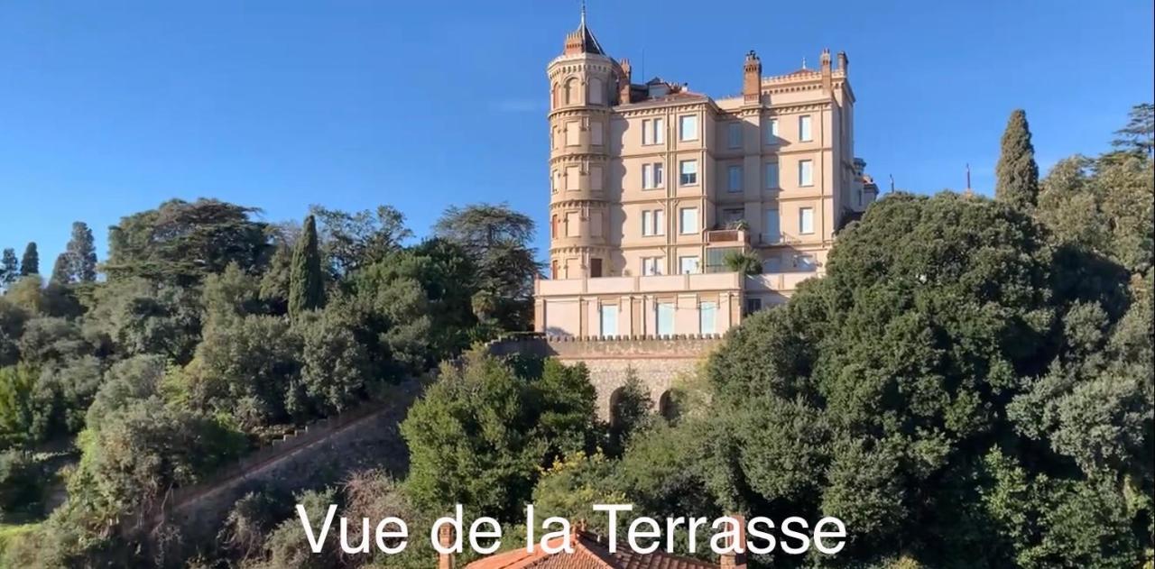 Luxurious Studio In Cannes 450M From Sea With Terrace And Air Conditioning And Private Parking Exterior foto