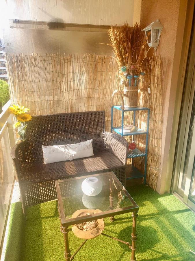Luxurious Studio In Cannes 450M From Sea With Terrace And Air Conditioning And Private Parking Exterior foto