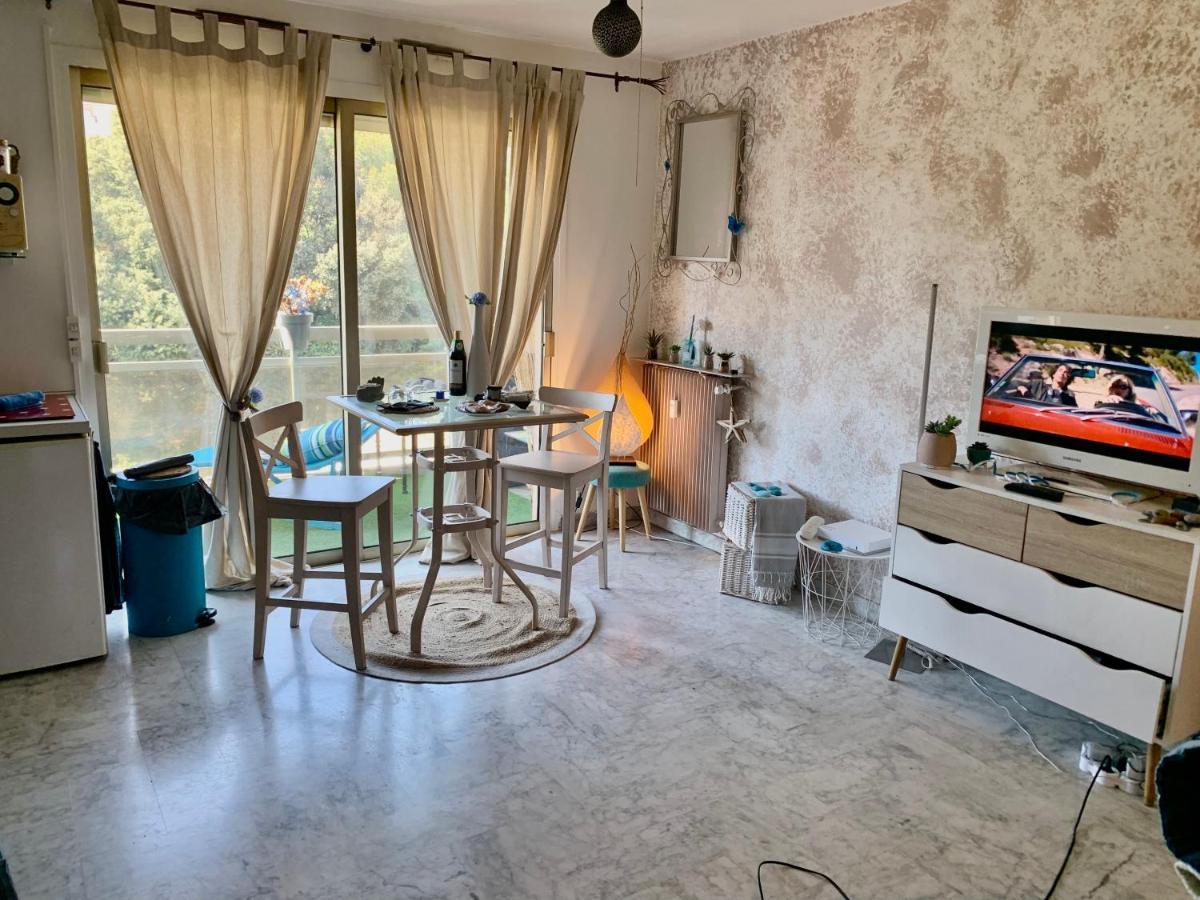 Luxurious Studio In Cannes 450M From Sea With Terrace And Air Conditioning And Private Parking Exterior foto