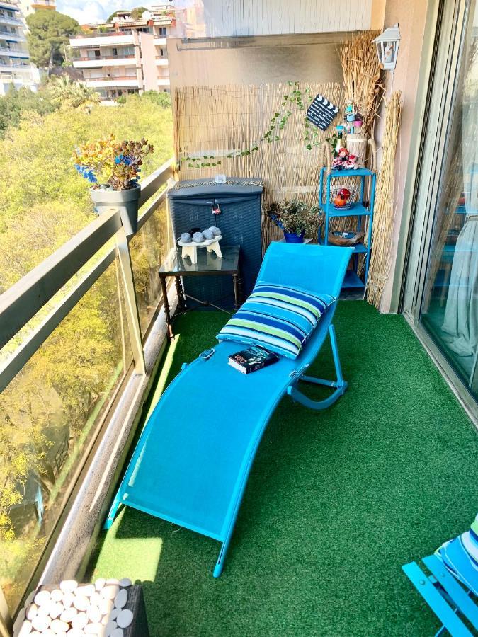 Luxurious Studio In Cannes 450M From Sea With Terrace And Air Conditioning And Private Parking Exterior foto